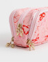 Cartucheras Estampados Cartuchera Con Moñitos "coquette" - Rosa Claro