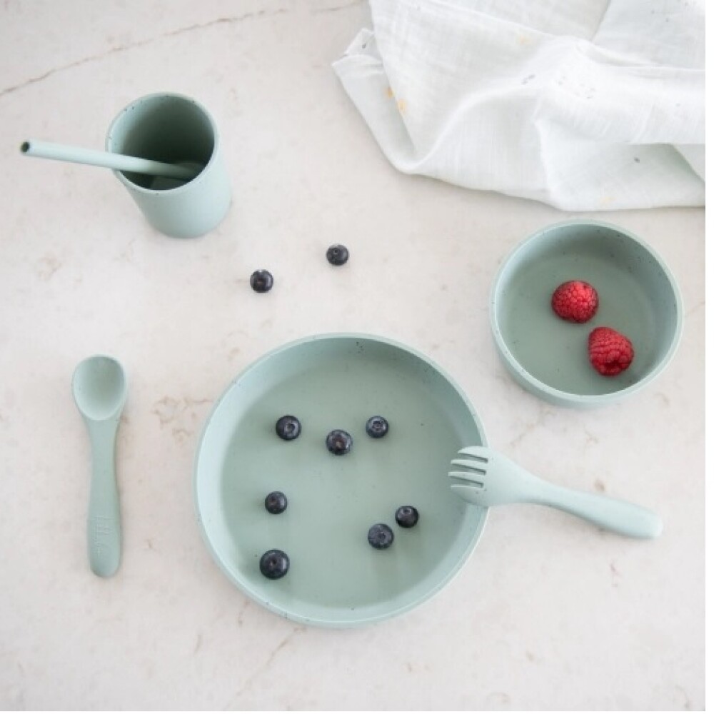 Vaso BLW Silicona Kikkaboo Verde