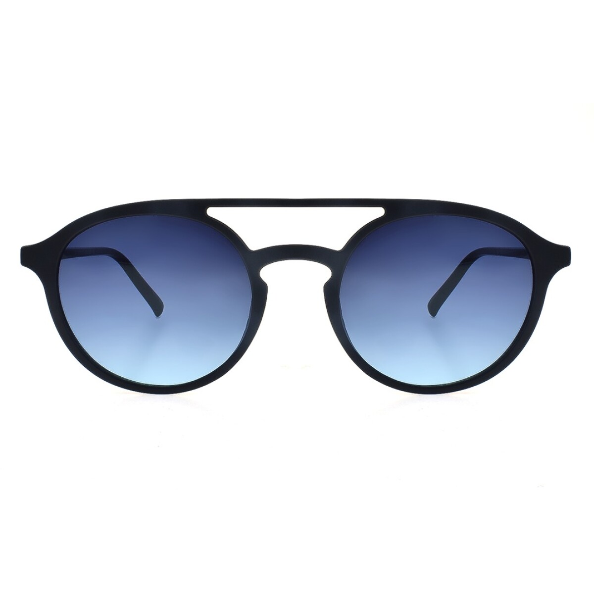 Lentes de Sol Chilli Beans Basilea - Negro - Azul Matte 