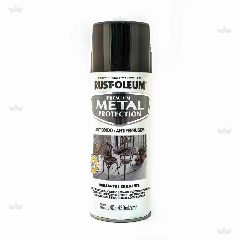 AEROSOL RUST OLEUM PROTECTOR-OXIDO NEGRO BRILLANTE- 340GR N/A