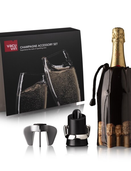 SET ACCESORIOS PARA CHAMPAGNE REGALO VACU VIN SET ACCESORIOS PARA CHAMPAGNE REGALO VACU VIN
