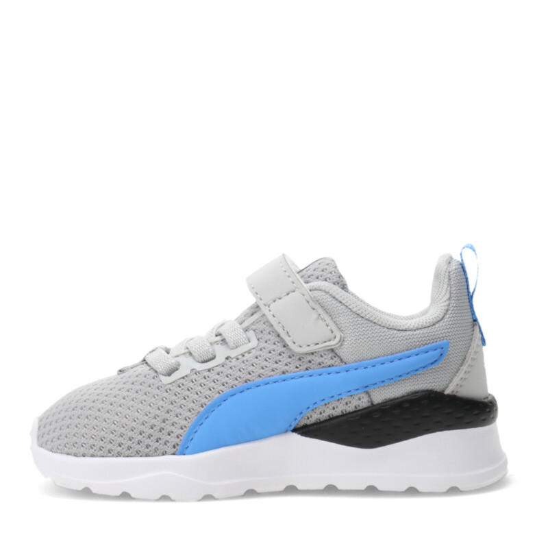 Championes de Niños Puma Anzarun Lite Gris - Azul - Blanco