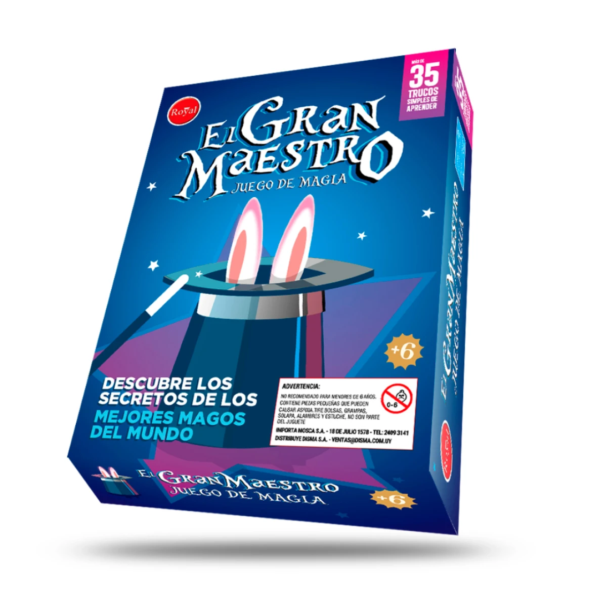 Juego de Magia 35 Trucos Gran Maestro Royal 