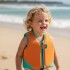 Chaleco flotador swim essentials 18 a 30kg OR&green