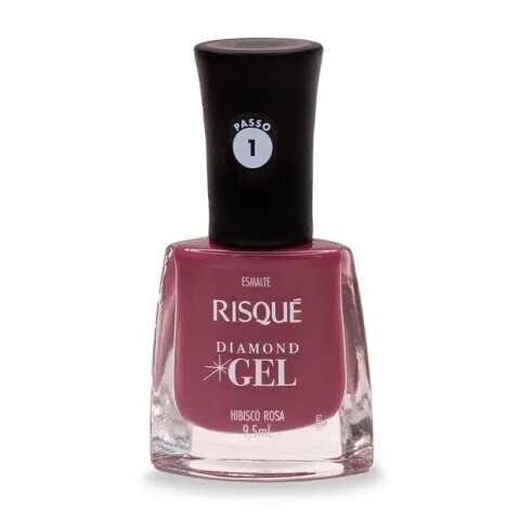 Esmalte Diamond Gel Hibisco Rosa Risque Esmalte Diamond Gel Hibisco Rosa Risque