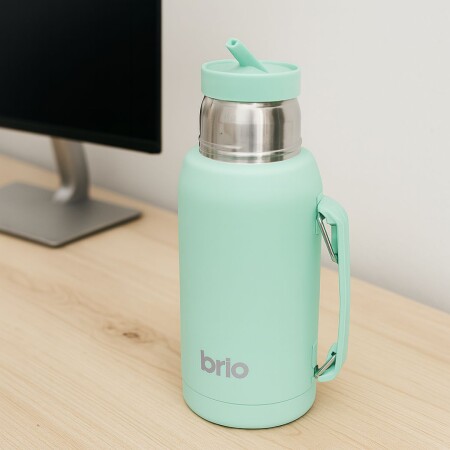TERMO BRIO ACERO INOXIDABLE 1 LITRO VERDE TERMO BRIO ACERO INOXIDABLE 1 LITRO VERDE