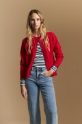 CARDIGAN JUSTIN Rojo