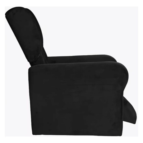 SOFÁ SILLÓN POLTRONA BUTACA RECLINABLE NEGRO