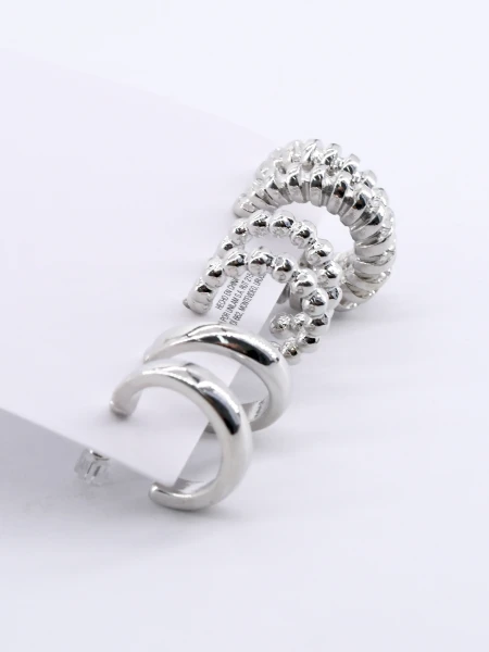 CARAVANAS SET X 3 PLATEADO
