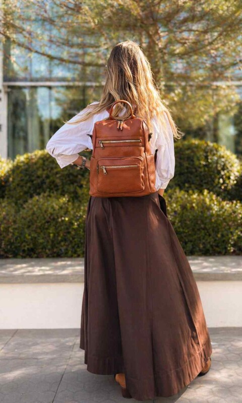MOCHILA BROOKLYN HABANO
