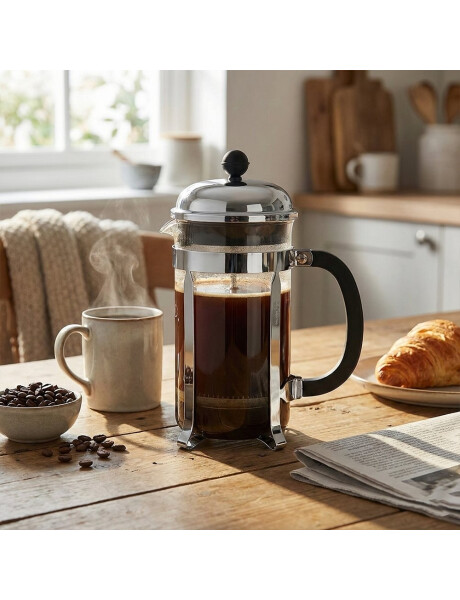 CAFETERA/TETERA FRENCH 350ML ACERO INOXIDABLE CAFETERA/TETERA FRENCH 350ML ACERO INOXIDABLE