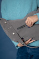 Bolso carme Gris gamuza