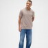 V-STRETCH PIQUE POLO - SOLID MEDIUM COOL BROWN