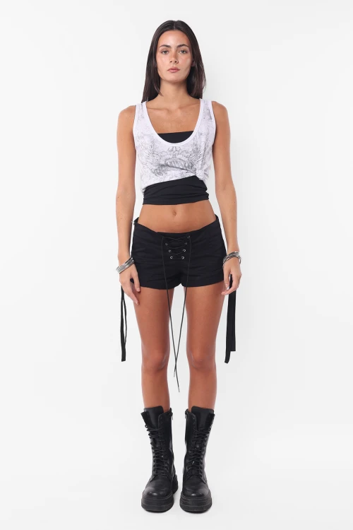 Microshort Needles Negro