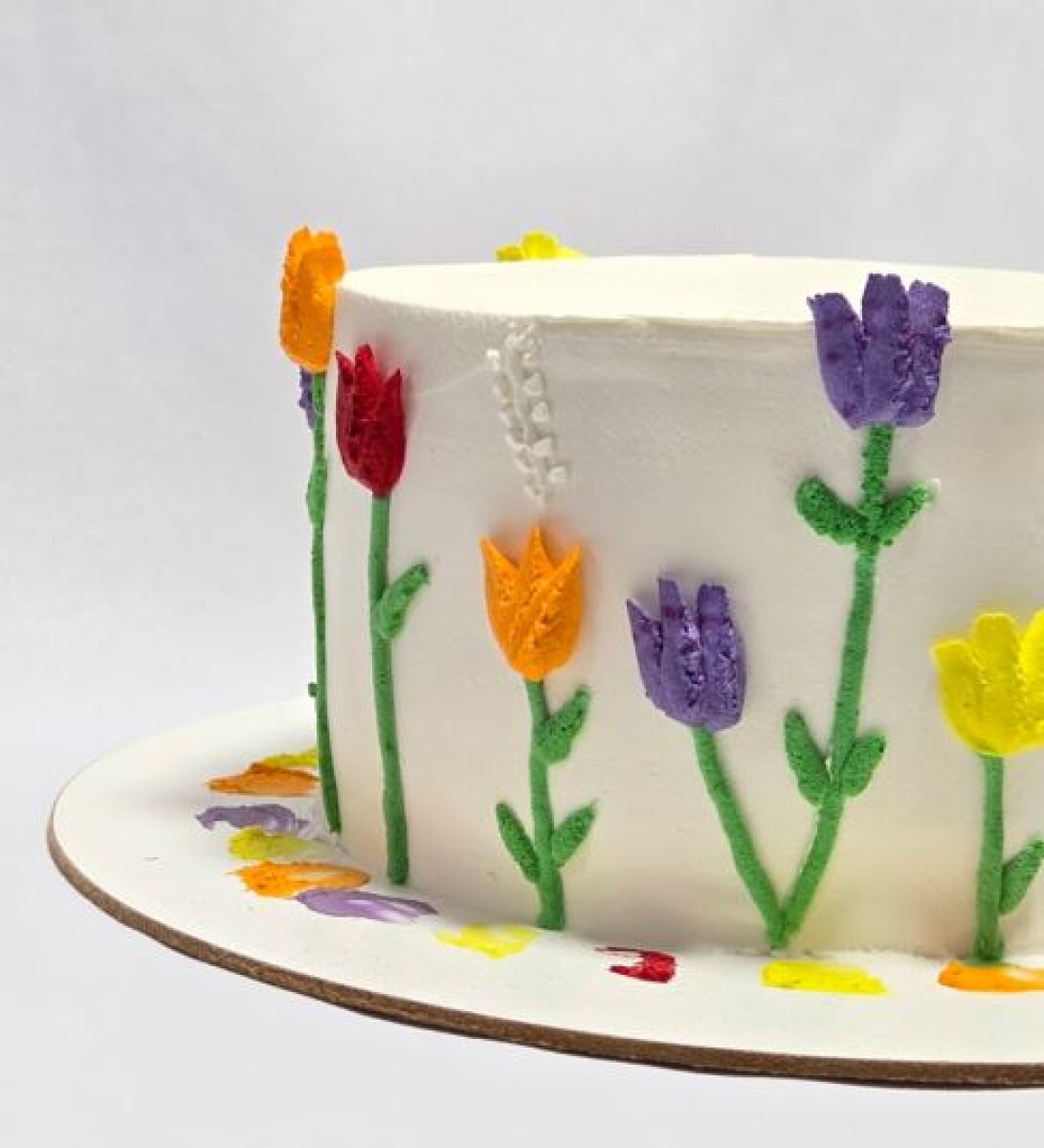 Torta tulipanes 