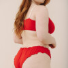 Pantie Cata [B40] Algodón Rojo