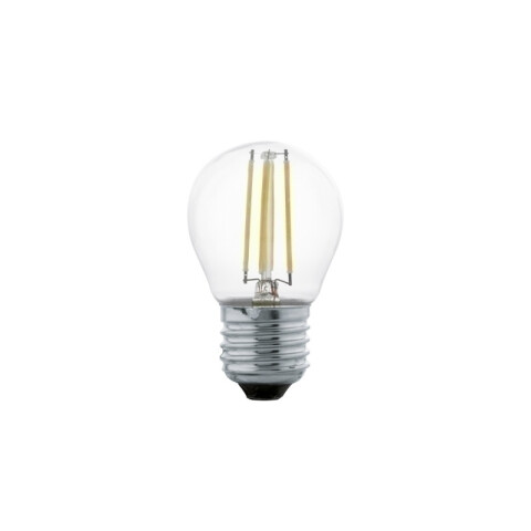 Lámpara LED gota transparente E27 4W/2700K EG2005