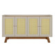 Armario Aparador Modular - 160x88x43 - Moderno Retro - Lazio Armario Aparador Modular - 160x88x43 - Moderno Retro - Lazio