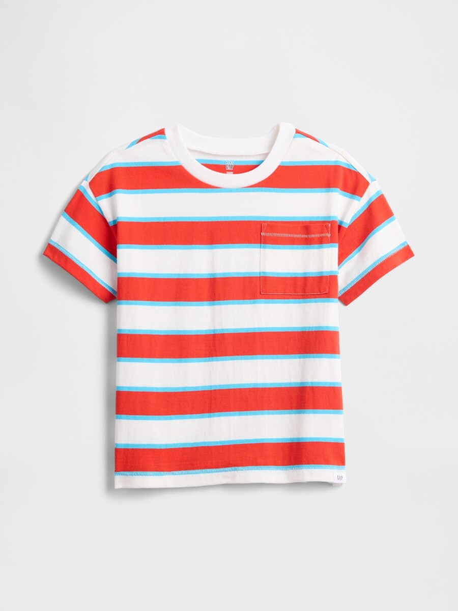 Remera Toddler Niño - New Off White Stripe 