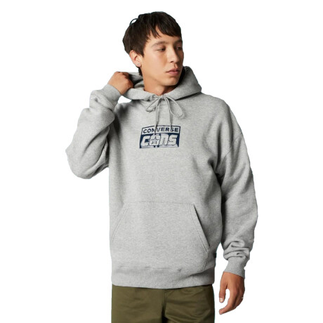 Canguro Converse de hombre - CONS PO HOODIE - 10024013A03 GRAY
