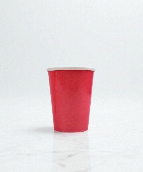 Vaso polipapel 8 oz ROJO