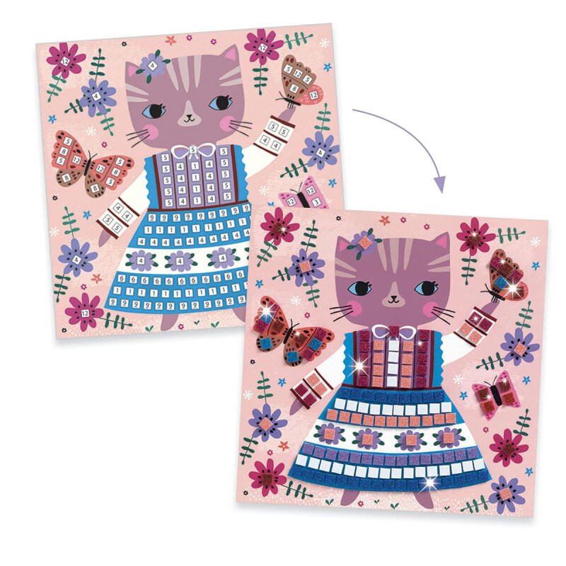 Mosaicos Mascotas Amorosas Djeco Mosaicos Mascotas Amorosas Djeco