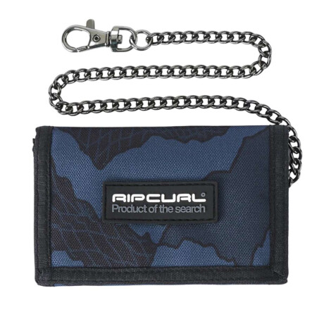 Billetera Rip Curl Sessions Chain Surf Azul