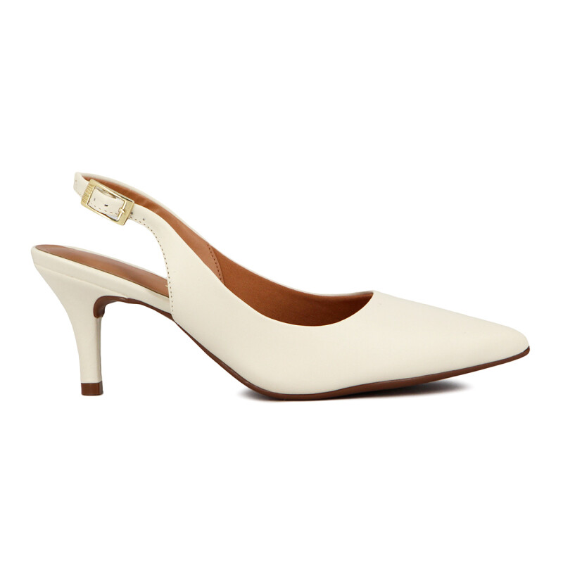 Zapato Vizzano Mujer Taco 7cm Blanco
