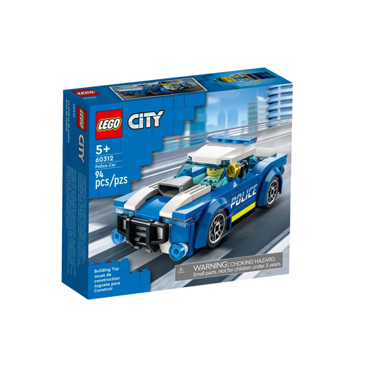 Lego Auto De Policía 94 Piezas 60312 
