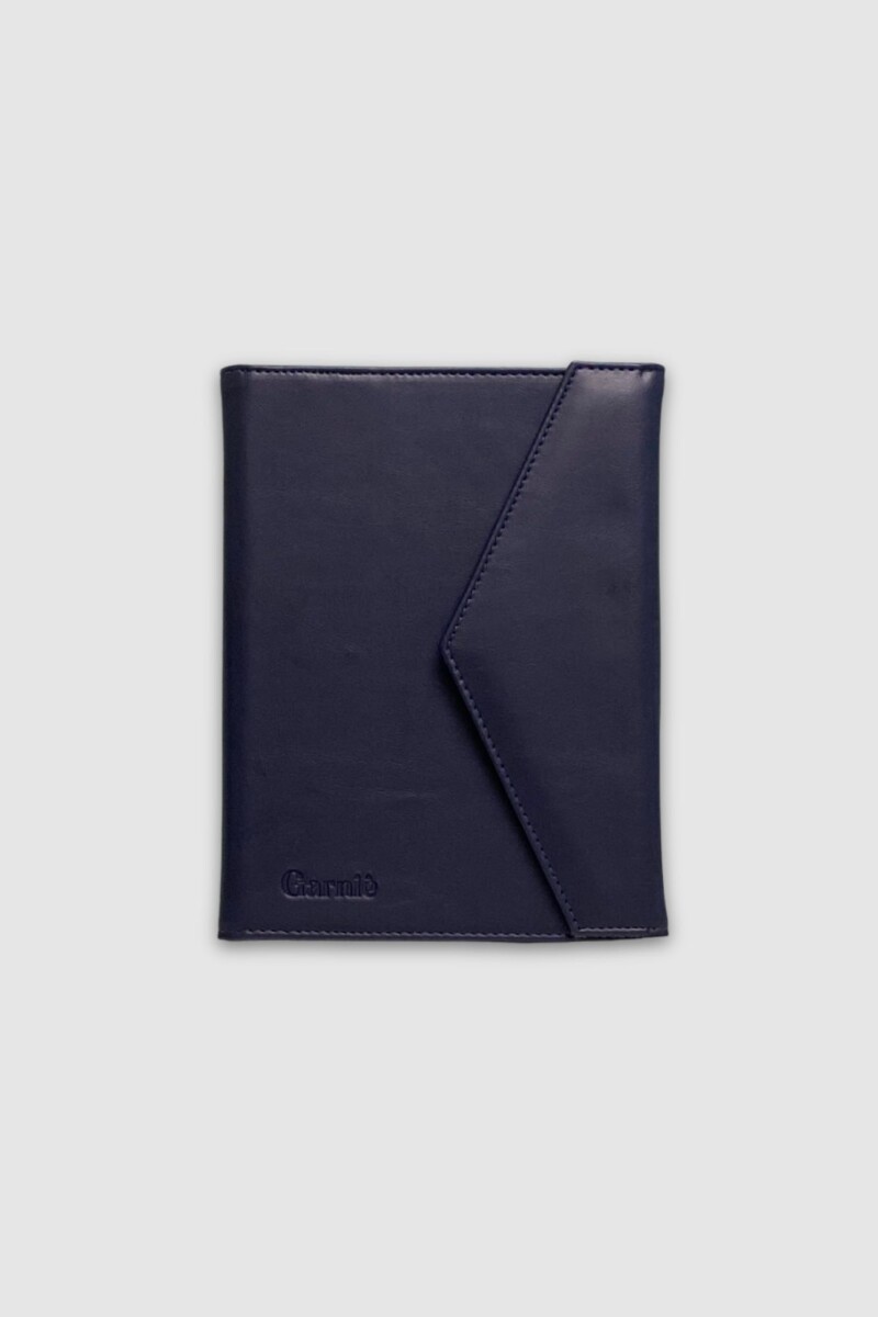 Dossier Semaine con broche - Azul 