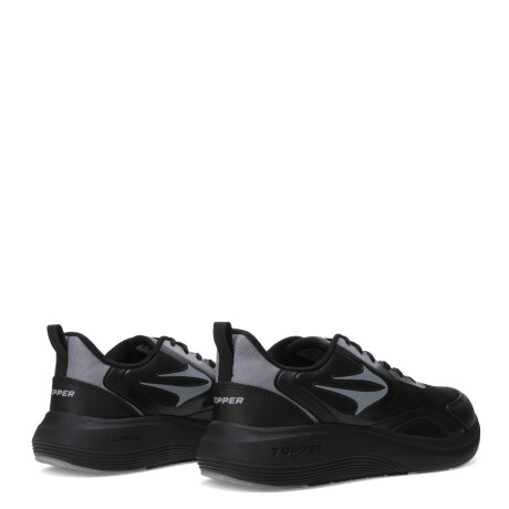 Championes de Hombre Topper Drive 2 Negro - Gris