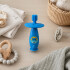 Cepillo De Dientes Mordedor Bebé Silicona Antideslizante Azul 1