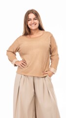 Sweater Lecce camel