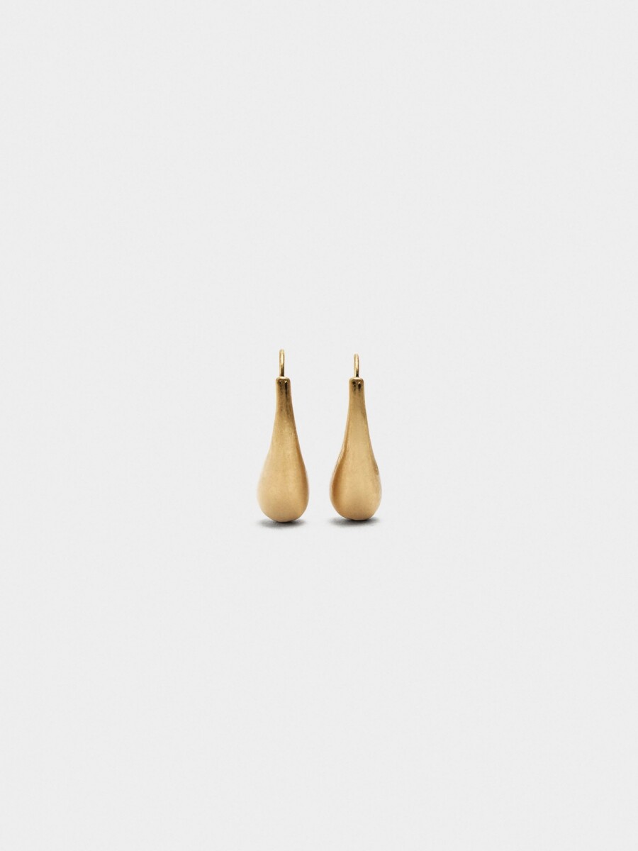 Pendientes Gota dorado