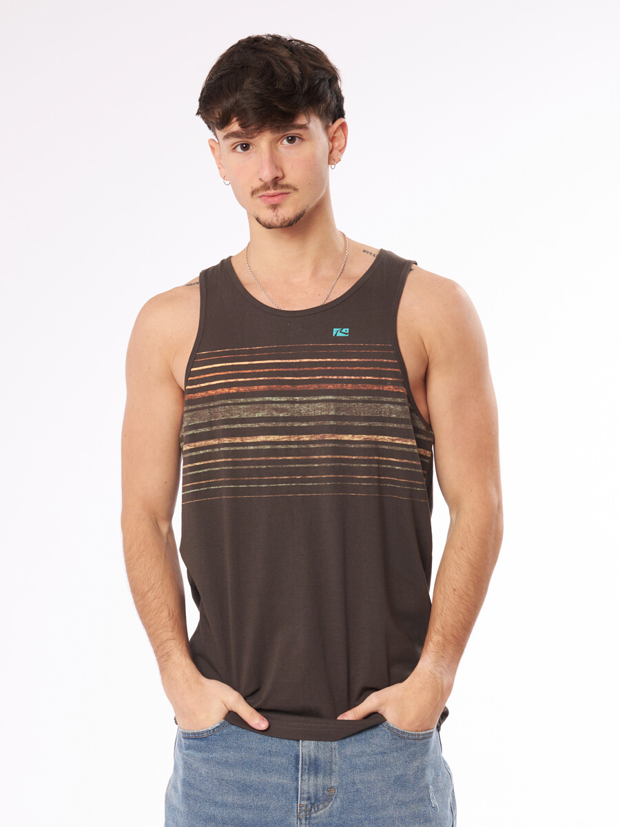MUSCULOSA DRACO RUSTY - Gris Oscuro 
