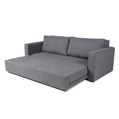 Sofá Cama Mónaco - Tela Microfibra 2160 (Grafito)