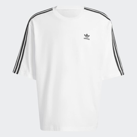 Remera Adidas Adicolor Oversized Blanco