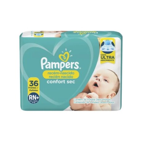 PAMPERS CONFORT SEC RECIEN NACIDO 36 PAÑALES PAMPERS CONFORT SEC RECIEN NACIDO 36 PAÑALES