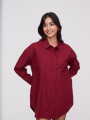 Camisa Delano Bordeaux