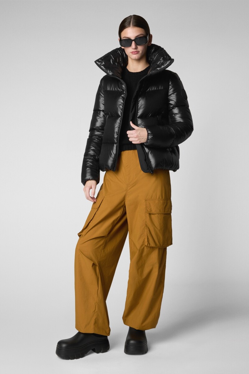 JACKET ISLA Negro