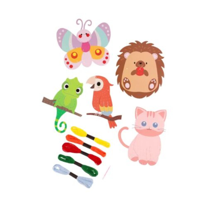 Kit de arte punto cruz Animales Kit De Arte Punto Cruz Animales
