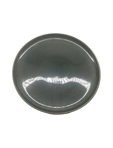 PLATO DE POSTRE D21CM GLAZE GRIS PLATO DE POSTRE D21CM GLAZE GRIS