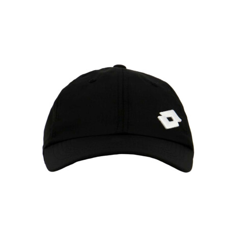 Lotto Gorro Visera Negro-Blanco
