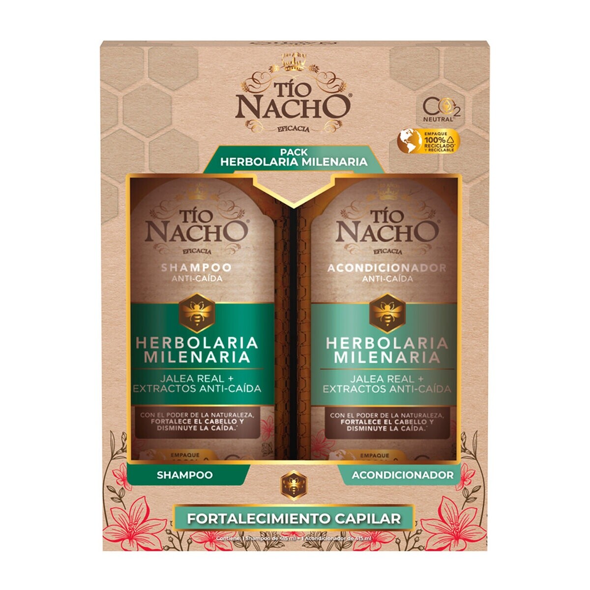 Tio Nacho Pack Herbolaria Sh+Aco 
