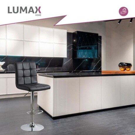 Taburete para bar tipo Sillon Lumax Odo Negro