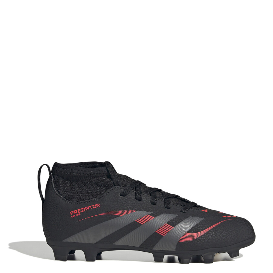 Championes Infantiles Adidas Predator Club Sock Negro - Gris - Rojo
