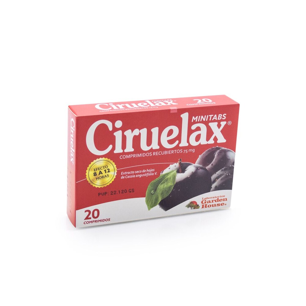 CIRUELAX MINITABS CJ X 20 COMP. única