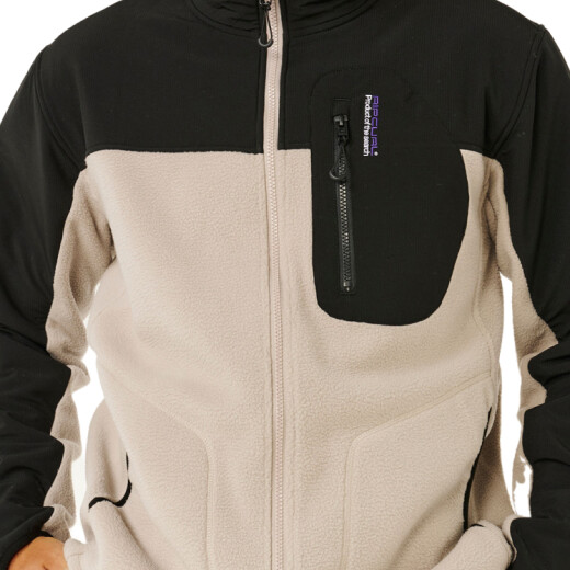 Canguro Rip Curl Anti Series Search Zip Crew - Beige Canguro Rip Curl Anti Series Search Zip Crew - Beige