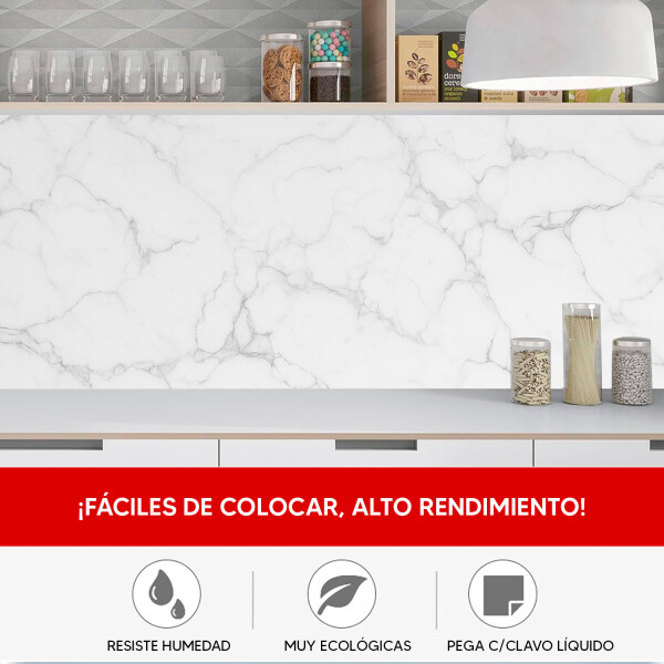Revestimiento De Pared Placa Pvc Flexible 2.44 X 1.22mts PLACA PVC MARMOL 244X120 DISEÑO GRIS 3