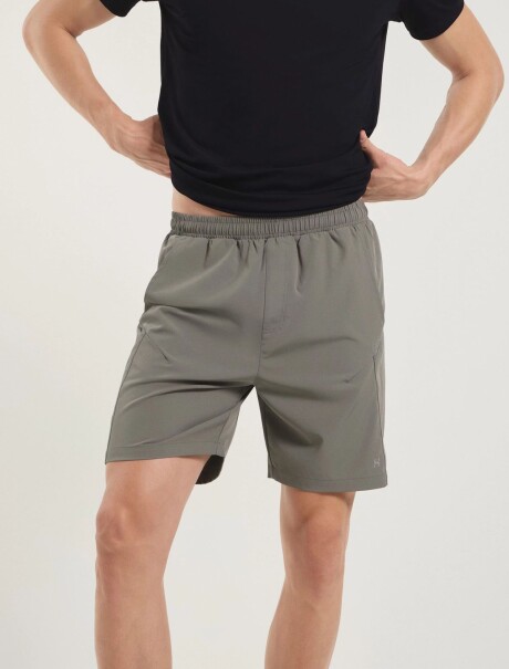BERMUDA SPORT CON BOLSILLOS GRIS